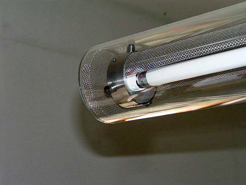  Lustr Simax,detail,sklenn k z trubek 80mm,konstrukce nerez-dural,zivkov osvtlen,